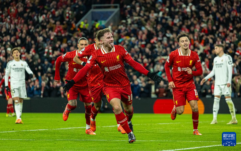 利物浦主场轻取对手晋级欧冠八强