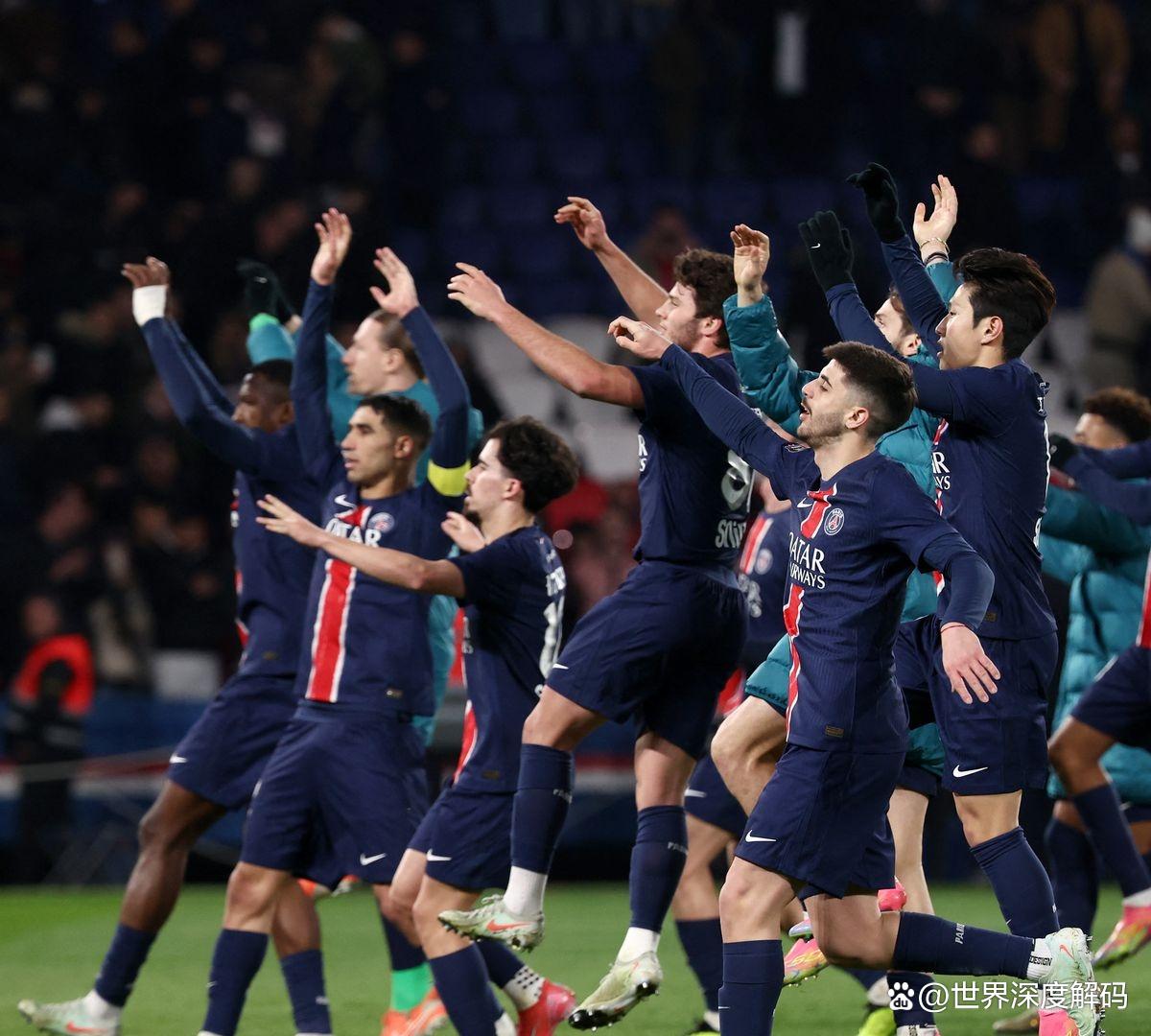 关于巴黎圣日耳曼士气高涨，力争三分的信息